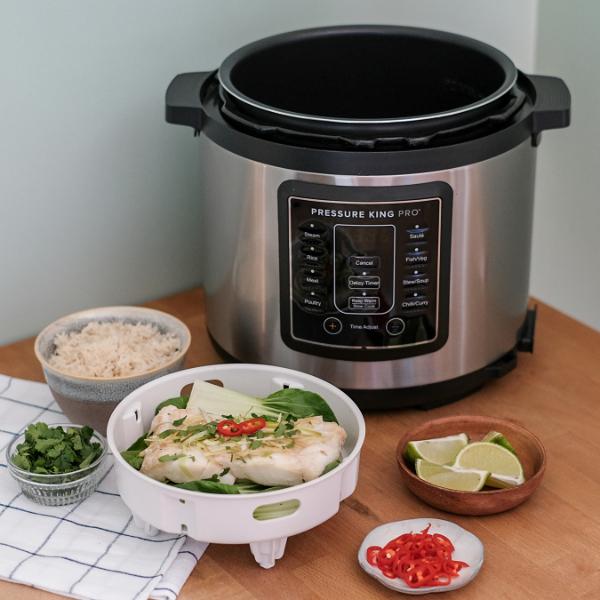 DREW & COLE Pressure King Pro 01733 5.7L Multicooker - Chrome