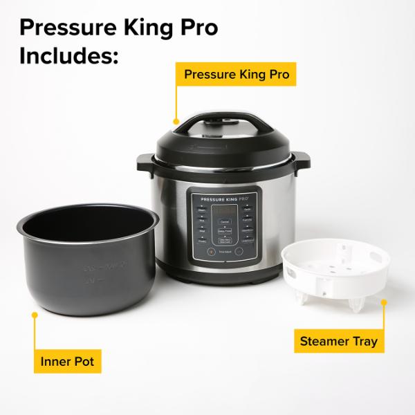 DREW & COLE Pressure King Pro 01733 5.7L Multicooker - Chrome