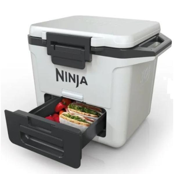 Ninja FB131UKWH FrostVault 28L Hard Cooler with Dry Zone Cloud White