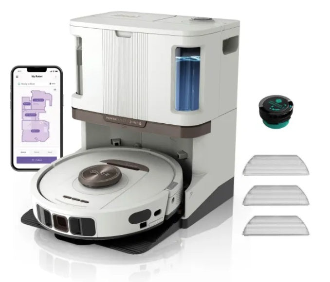 Shark PowerDetect NeverTouch Pro 2-in-1 Self-Empty, Self-Refill and Self-Clean Robot Vacuum and Mop