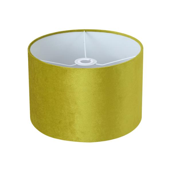Rust Material Drum Shade 14"