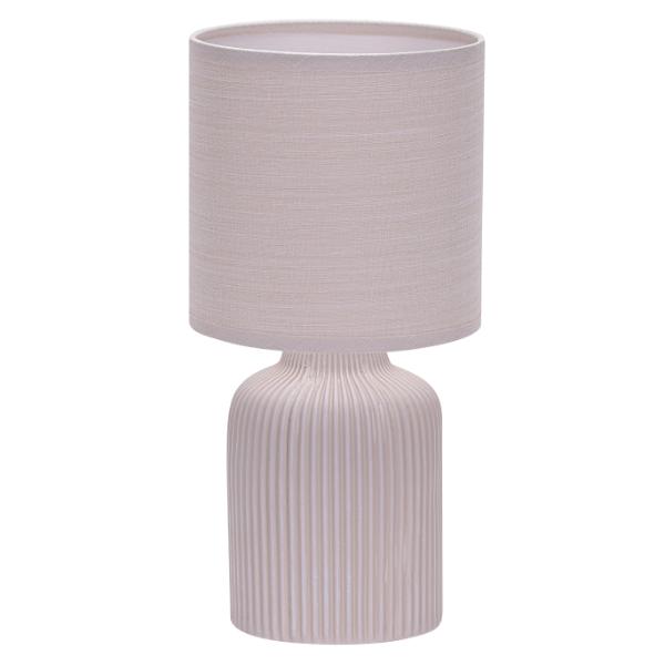 Cream Ceramic Table Lamp with Shade