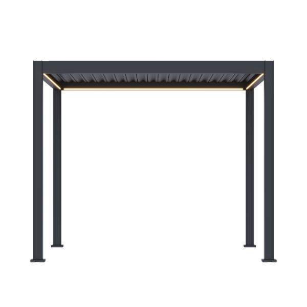Neo Aluminium & Steel Freestanding Pergola 300cm X 300cm