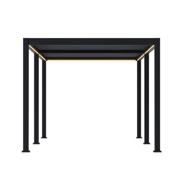 Neo Aluminium & Steel Freestanding Pergola 600cm X 300cm