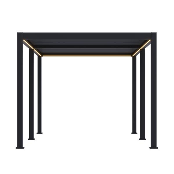 Neo Aluminium & Steel Freestanding Pergola 600cm X 300cm