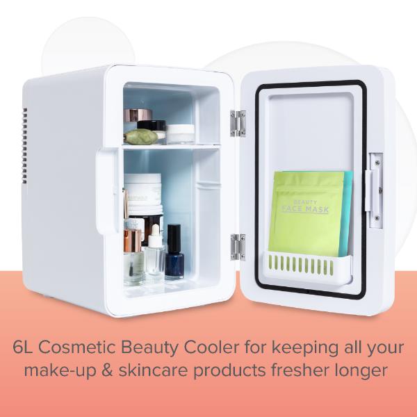 Carmen Cosmetic 6L Beauty Cooler with White