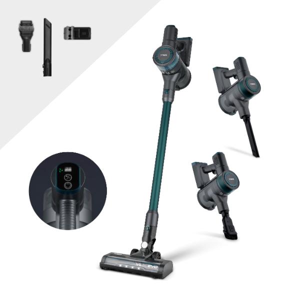 Tower VL30 Evo 22.2V Cordless 3-in-1 Pole Vacuum Green & Grey
