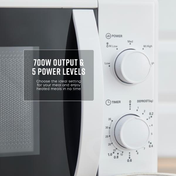 Swan Microwave 20L 700W White