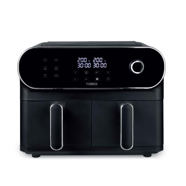 Tower Vortx 10.4L Dual Basket Black