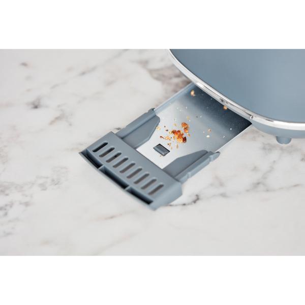 Swan Fjord 800W 2 Slice Toaster Grey