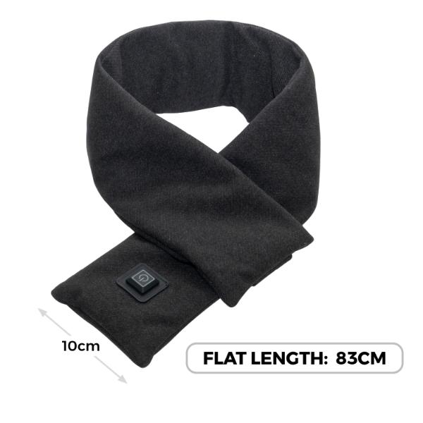 Carmen Heated Neck Wrap/Scarf Grey