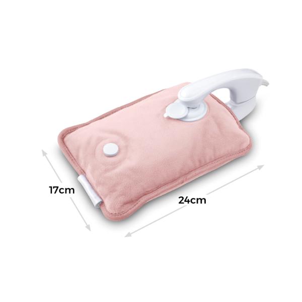 Carmen Rechargable Hot Water Bottle Pink