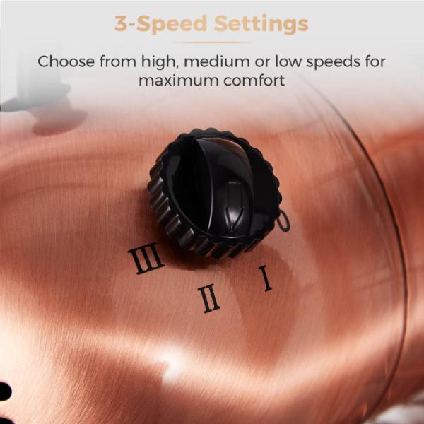 Tower 16" Metal Pedestal Fan Copper