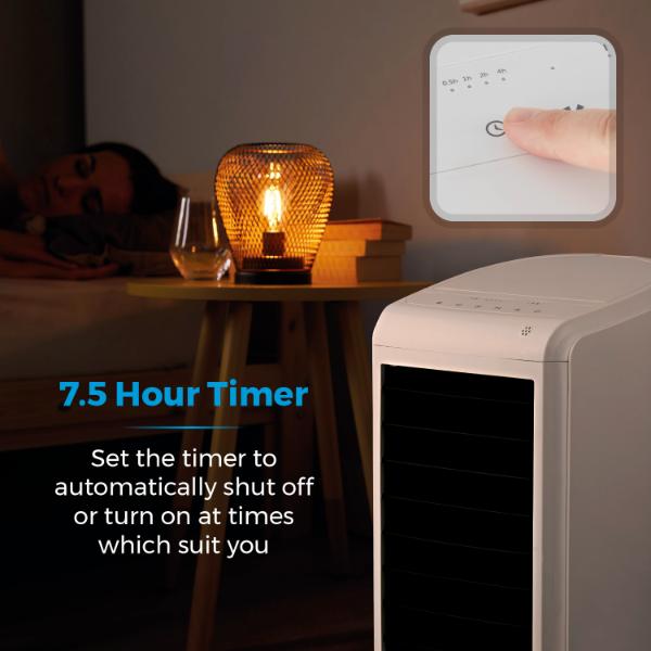 Tower 6L Compact Air Cooler White