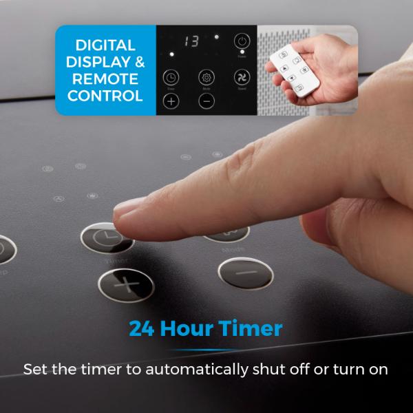 Tower 5000BTU 3-in-1 Air Conditioner White