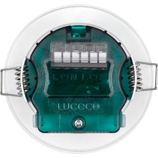Luceco F-Type Downlight Essence 5W 550 Lumens 4000k Dimmable IP65 White Bezel