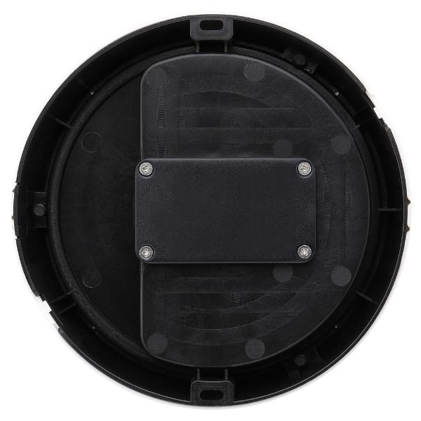 Luceco Eco Mini Round Bulkhead IP54 450 Lumens 5.5 Watt 4000k Supplied Black & White Trim