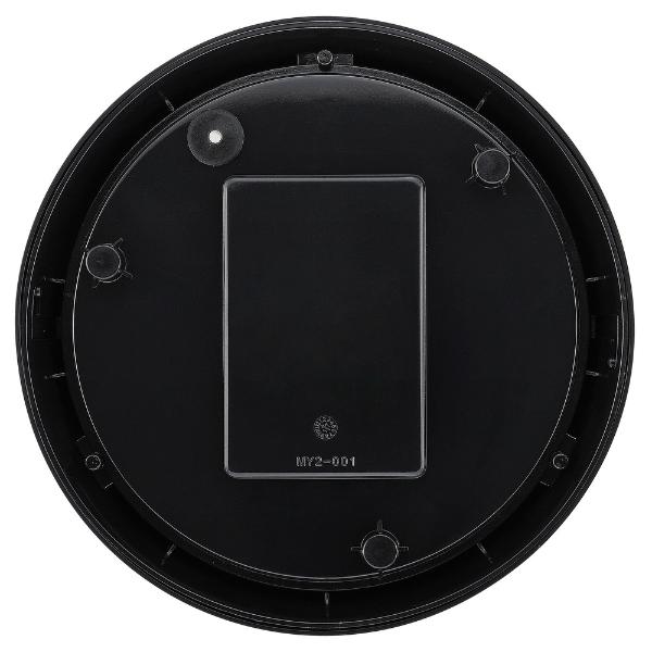 Luceco Eco Round Bulkhead Eyelid PIR IP54 400 Lumens 10 Watt 4000k Supplied Black & White Trim