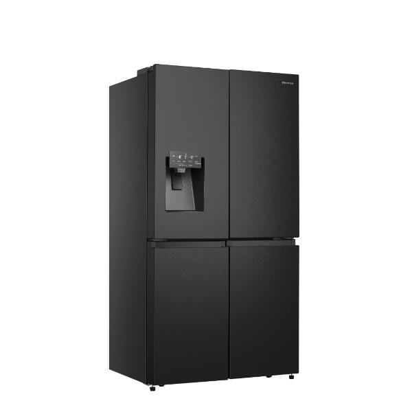 Hisense RQ760N4SBFE 92cm 584L PureFlat Cross-Door Smart Fridge Freezer E Rated| Black