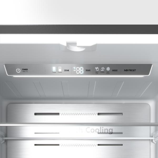 Hisense RF632N4WIE 70cm PureFlat French Door Fridge Freezer - 2m Height E Rated| Silver