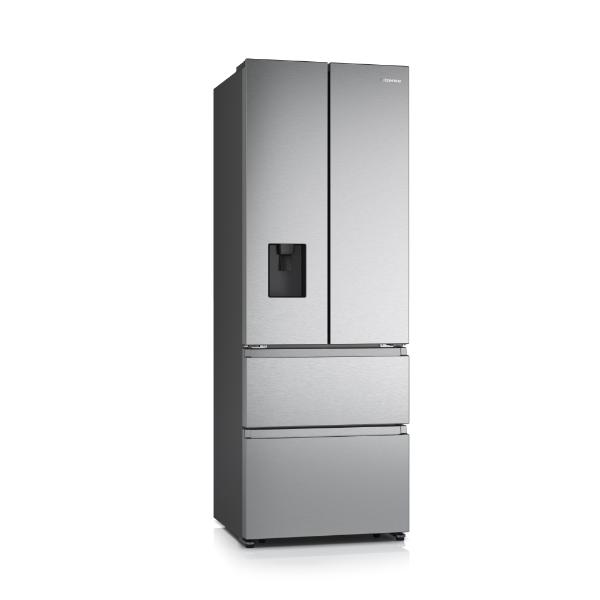 Hisense RF632N4WIE 70cm PureFlat French Door Fridge Freezer - 2m Height E Rated| Silver