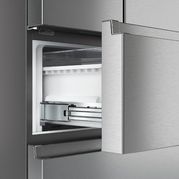 Hisense RF632N4WIE 70cm PureFlat French Door Fridge Freezer - 2m Height E Rated| Silver