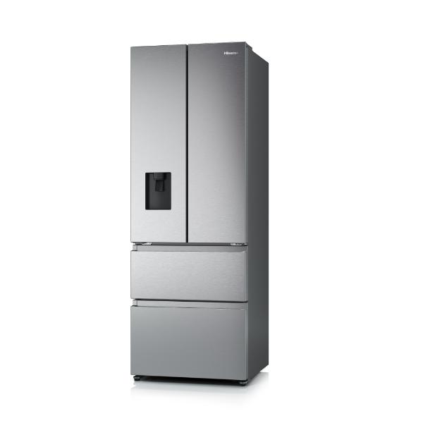 Hisense RF632N4WIE 70cm PureFlat French Door Fridge Freezer - 2m Height E Rated| Silver