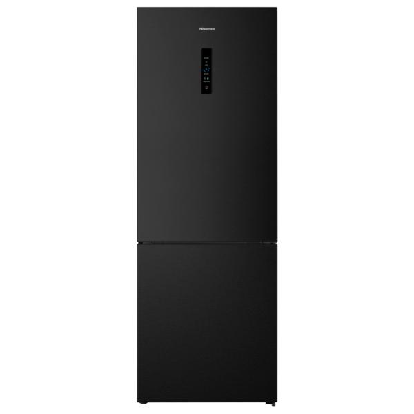 Hisense RB645N4BFE 70cm 495L 60/40 Frost Free Fridge Freezer - 2m Height E Rated| Black