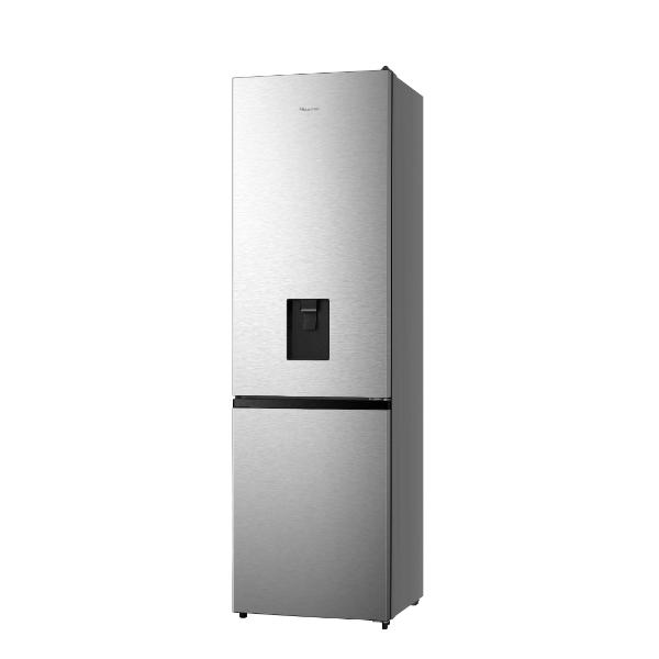 Hisense RB435N4WCE 60cm 336L 60/40 Frost Free Fridge Freezer - 2m Height E Rated| Stainless Steel