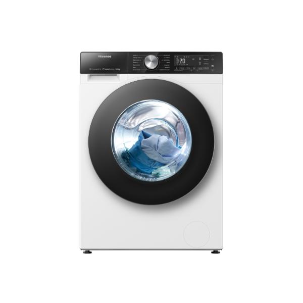 Hisense WF5S1045BW 10.5kg 1400 Spin Auto Dosing Washing Machine - A Rated | White