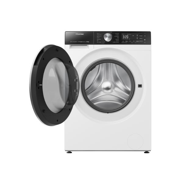 Hisense WF5S1045BW 10.5kg 1400 Spin Auto Dosing Washing Machine - A Rated | White