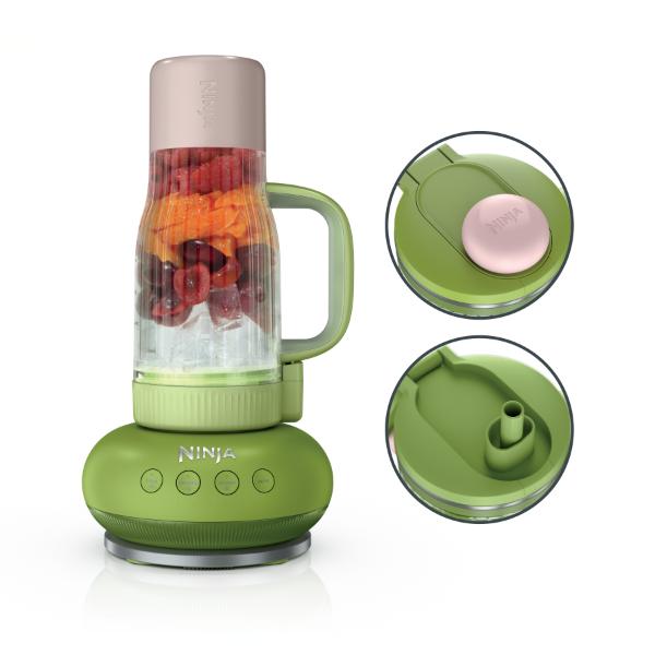Ninja DB351UKGN BlendBoss Tumbler Blender Watermelon Bubblegum