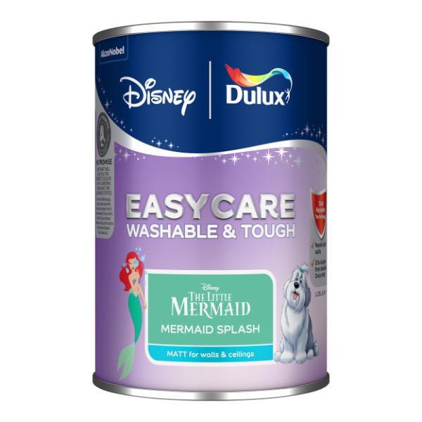 Dulux Easycare Washable & Tough Disney The Little Mermaid Mermaid Splash 1.25L