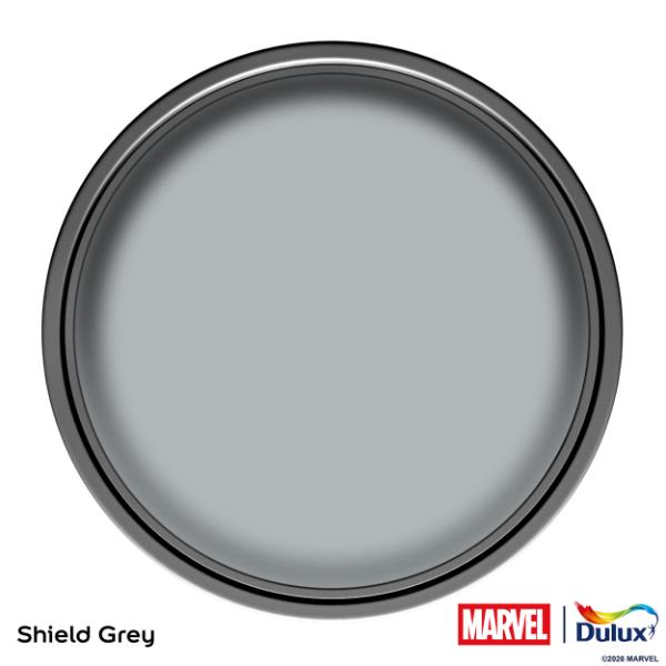 Dulux Easycare Washable & Tough Marvel Avengers Shield Grey 2.5L