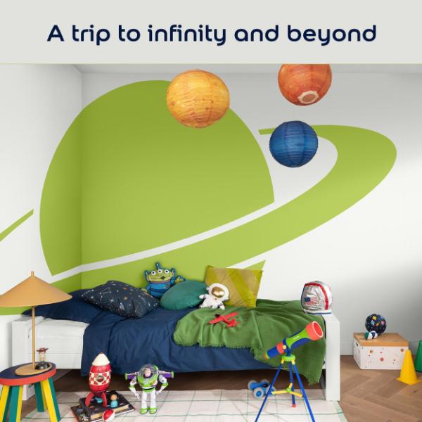 Dulux Easycare Washable & Tough Disney Pixar Toy Story Galactic Grey 2.5L