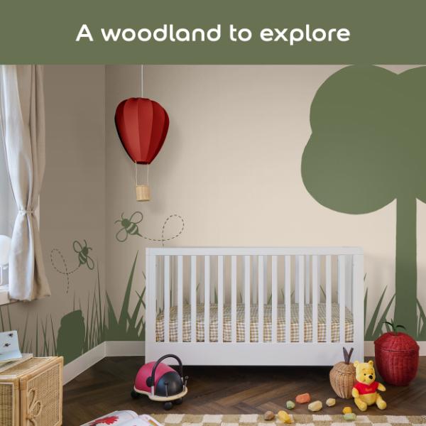 Dulux Easycare Washable & Tough Disney Winnie the Pooh 100 Acre Green 1.25L