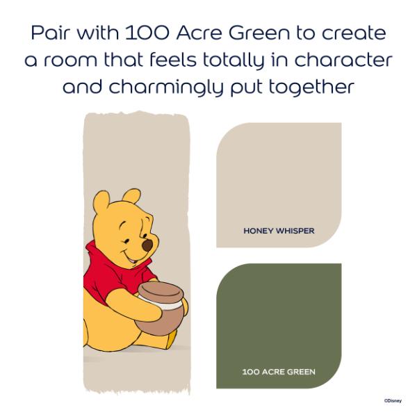 Dulux Easycare Washable & Tough Disney Winnie the Pooh Honey Whisper 2.5L