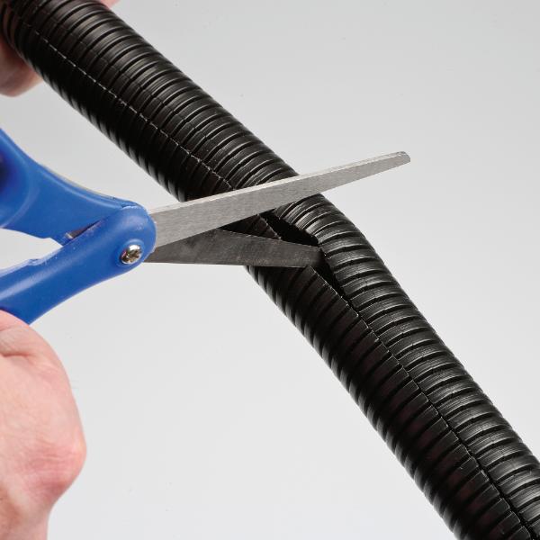 D-Line Cable Tidy Split Tube Black 1.1M