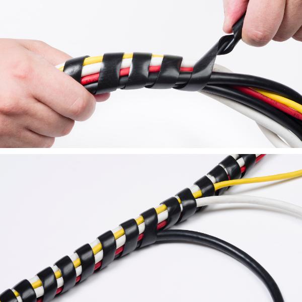 D-Line Cable Tidy Wrap Black 2.5M