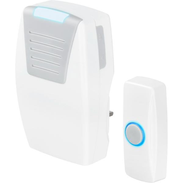 Masterplug Plug-In Door Chime with 100M Range