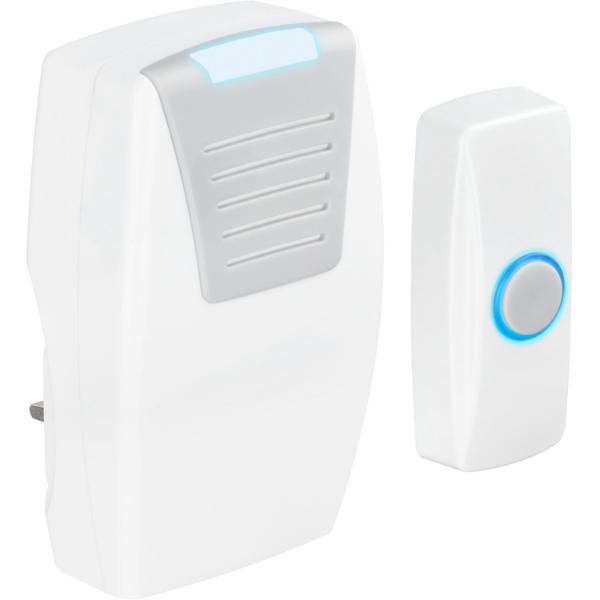 Masterplug Plug-In Door Chime with 100M Range