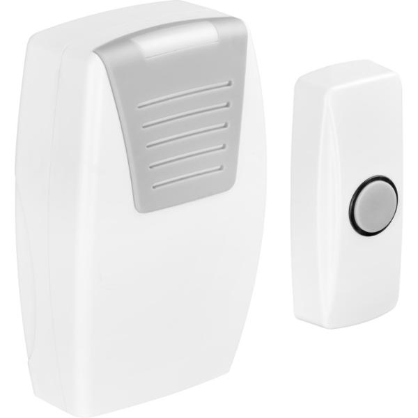 Masterplug Battery Powered Door Chime with 100M Range