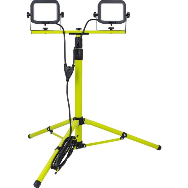 Luceco Castra Tripod Black/Green 220Volt 6600 Lumens 60Watt
