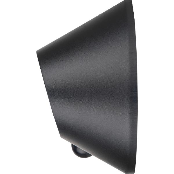 Luceco Carina Decorative Solar Bulkhead Light, IP54, 5W, 470lm, Black