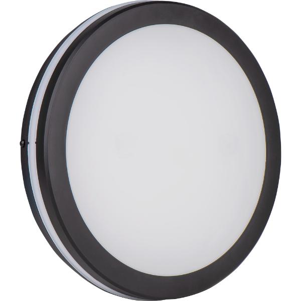 Luceco Circulus Bulkhead Light, Power & Colour Change, IP65 24W 3000lm