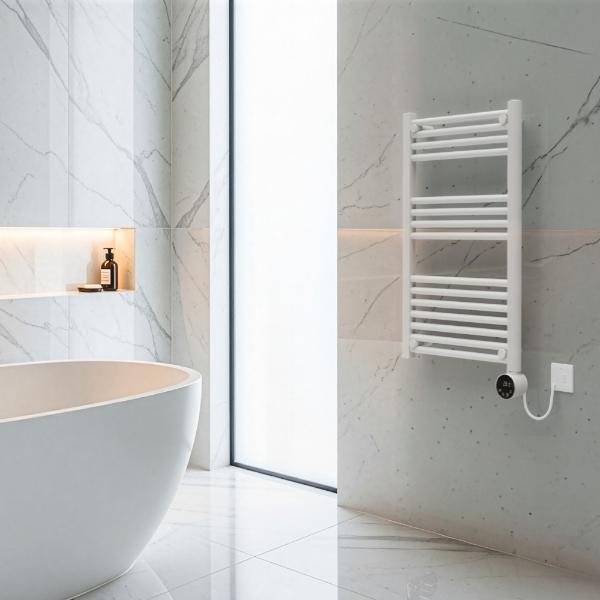 Masterplug SmartEnergy Monitoring Towel Rail 500W 800x500mm White