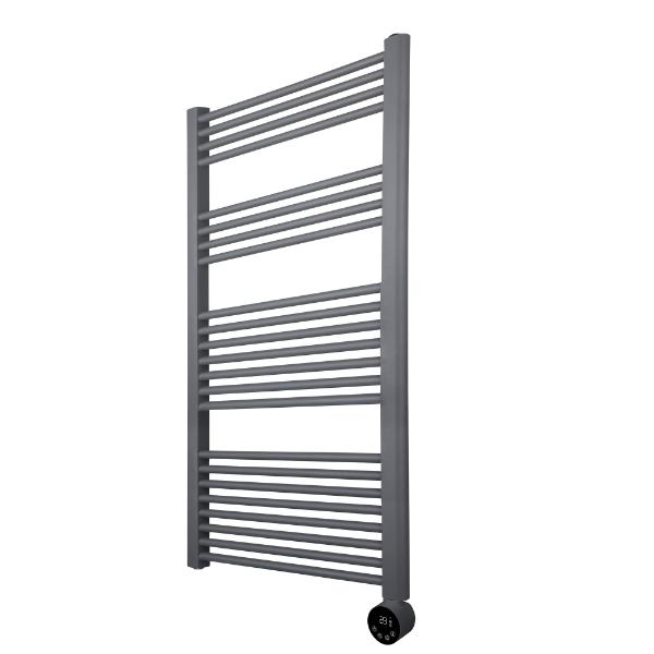 Masterplug SmartEnergy Monitoring Towel Rail 1000W 1250x500mm Anthracite Grey