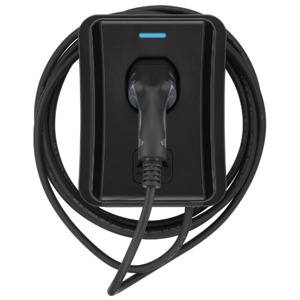 Masterplug Tethered 5m Type 2 Smart EV Wall Charger Mode 3 Black 7.4kW