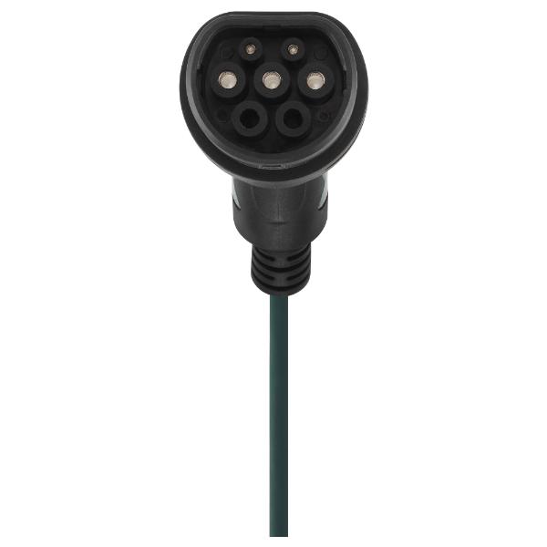 Masterplug EV Charging Cable, Mode 2, 8m, 3 Pin UK Plug to Type 2