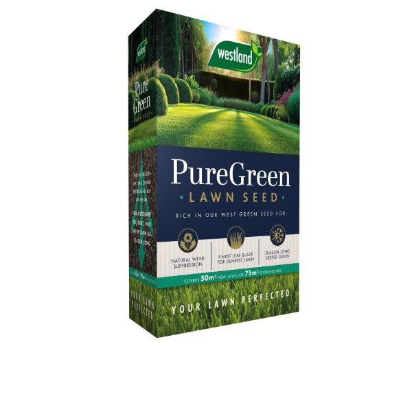 Westland PureGreen Lawn Seed 50m2 Box ROI
